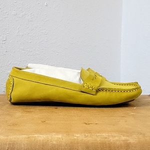 TRADD Lime Green Driving Shoe Moccasin
